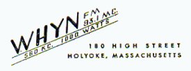 WHYN's High Street Holyoke Return Address bar